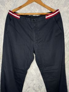 Bally Men's Classic Black Chinos