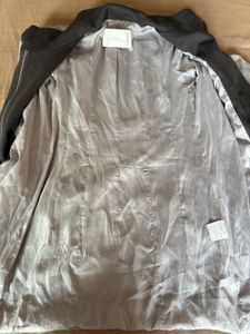 SALE !!!! Elegant Grey Trench Coat