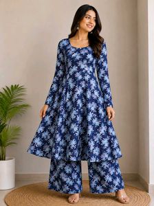 Floral frock and Palazzo set Dress