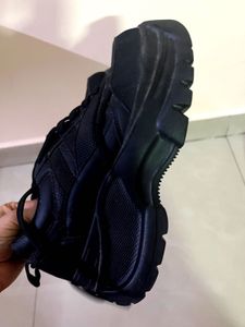 Zara Black Platform Shoes