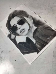 Stunning Charcoal Portrait Art