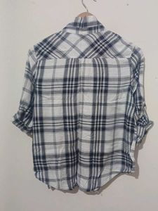 women's check Casual Shirt