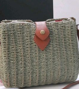 Woven Crossbody Bag