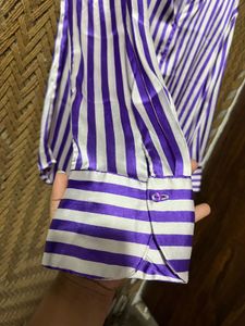 Stylish Striped Button-Down Shirt