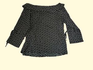 Chic Polka Dot Top