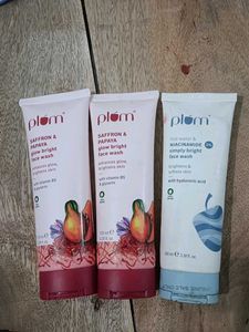 Plum Face Wash Combo - 3 Items