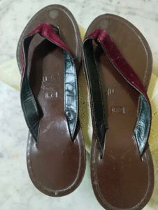 Stylish Brown Flip-Flops Burmese
