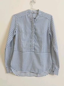 🆕 Wills Striped Button-Up Shirt