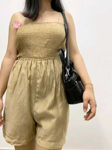 Women's Smocked Top Jumpsuit