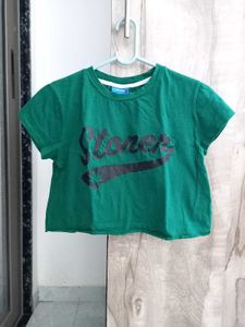 Green Graphic Tee