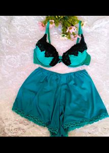 Stylish  h&amp;m lace detail lingerie set