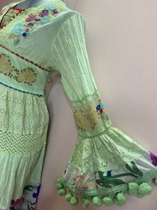 Boho Embroidered Dress
