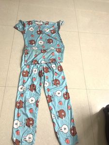 women stylish night suit
