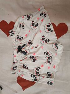 Cute Panda Sleep Shorts