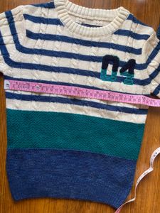 5-6 Year Boys Sweater From Pink And Blue Brand