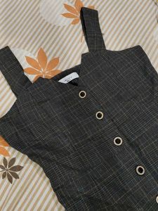 Chic Button-Up Midi Dress
