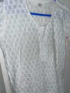 Elegant White Kurta