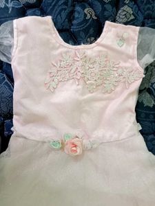 Charming baby Pink Tulle Party Dress