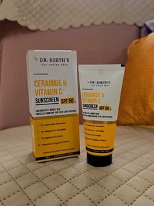 Dr. Sheth's Ceramide & Vitamin C Sunscreen SPF 50