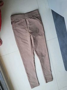 Women's Beige Casual Pants