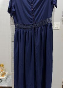 Elegant Navy Blue Ethnic kurta