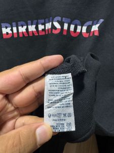 Birkenstock Sports Black Brand Logo Sweatshirt