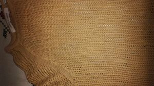 tan knitted pullover