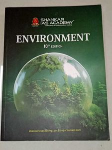 Environment 10th Edition Book - ShankarIAS