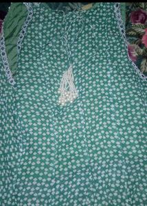 Teal Printed Co-ord Set
