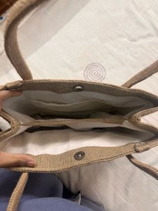 Jute bag with lining