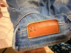 Blue Denim Jogger Jeans