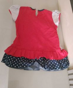 Cute Polka Dot Baby Girl Dress