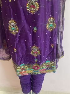 Purple Heavy work Set