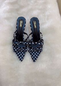 Stylish Polka Dot Heels