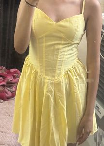 Chic Yellow Sundress