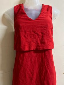 FOREVER21 Branded Red One Piece