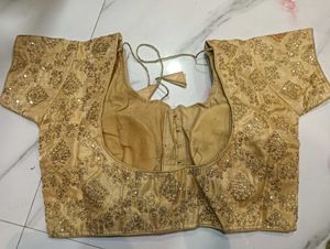 Golden Embellished Blouse