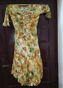Bohemian Floral Print Kurta
