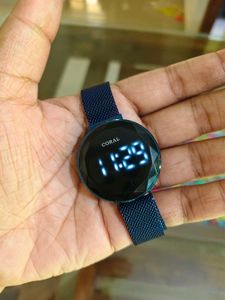 Coral Lady's LED Watch