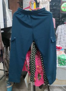 Blue Adidas Track Pants