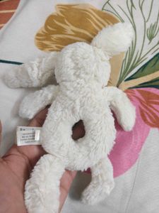 Jellycat White Bunny Plush Toy