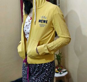 Yellow Basic House Hoodie
