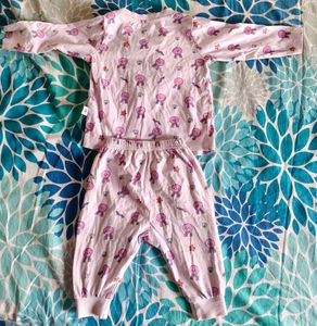 Adorable Pink Pajama Set
