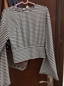 Chic Striped H&amp;M Top