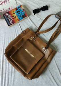 Brown Tote Bag🧸🪞