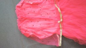 Beautiful Coral Ethnic Gown