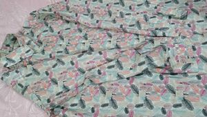 Leaf Print Casual Shirt