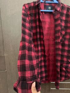 Red &amp; Black Flannel Shirt