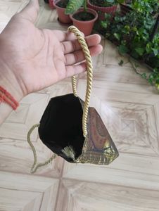 Gold Ethnic Tote Bag