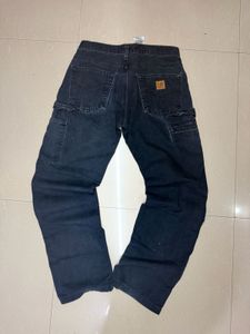 Men's Dark Wash Carpenter Jeans